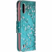 Design TPU Klapphülle für das Samsung Galaxy A01