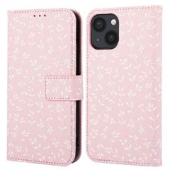 imoshion Design Klapphülle iPhone 13 - Pink Bazaar Flowers