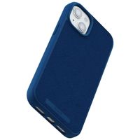 Njorð Collections Wildleder Comfort+ Case MagSafe für das Apple iPhone 15 Plus - Blue