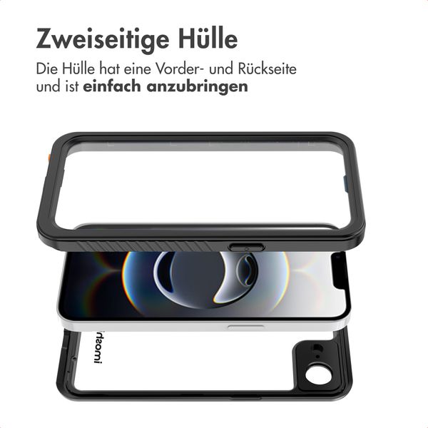 imoshion Wasserdichte 360 Hülle Apple iPhone 16e - Schwarz