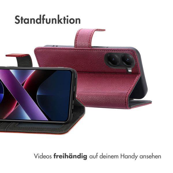 imoshion Luxuriöse Klapphülle Xiaomi Poco X7 Pro - Braun