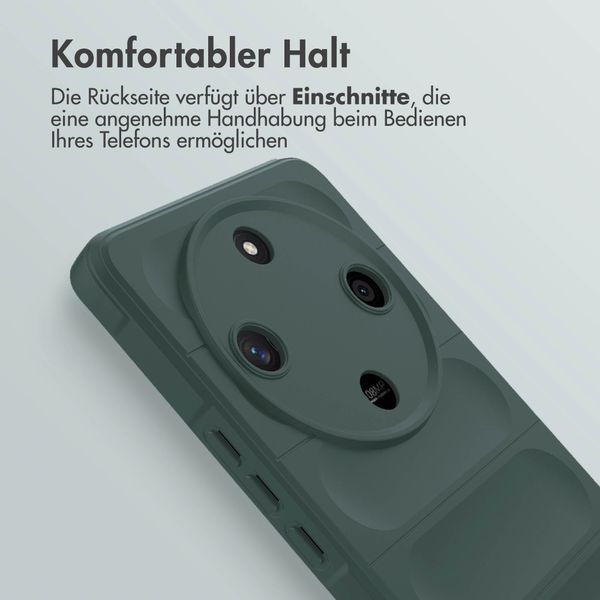 imoshion EasyGrip Backcover Honor Magic 6 Lite - Dunkelgrün
