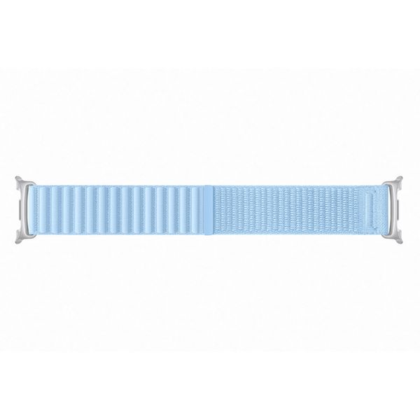 Samsung Original Fabric Armband für  Samsung Galaxy Watch 9 (40/44mm) / Watch 8 (40/44mm) / Classic (46mm) - Größe M/L - Blau