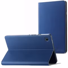 Accezz Classic Klapphülle Samsung Galaxy Tab A11 Plus - Dunkelblau