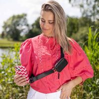 Selencia Handykette mit kleiner Tasche - Midnight Black