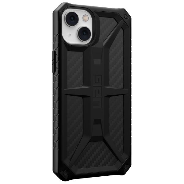 UAG Monarch Backcover für das Apple iPhone 14 Plus - Carbon Fiber