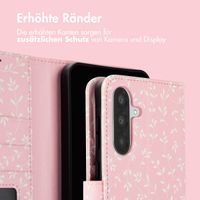 imoshion Design Klapphülle Samsung Galaxy A36 - Pink Bazaar Flowers
