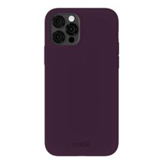 Holdit Silicone Case iPhone 12 / 12 Pro - Deep Plum