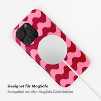 Selencia Vivid Tough Back Cover mit MagSafe für das iPhone 16 Pro - Wave Vibes Lipstick