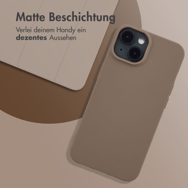 imoshion TPU Color Cover Apple iPhone 14 - Braun