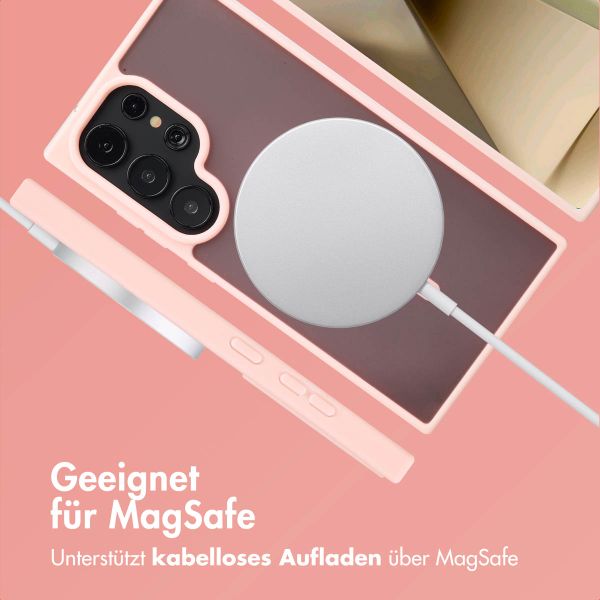 imoshion Color Guard Back Cover mit MagSafe für das Samsung Galaxy S24 Ultra - Hellrosa