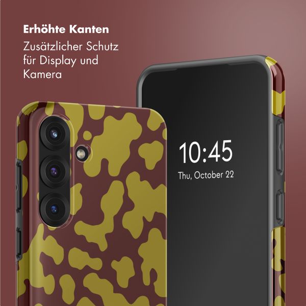 Selencia Vivid Back Cover Samsung Galaxy S25 - Moo'd Olive Dust