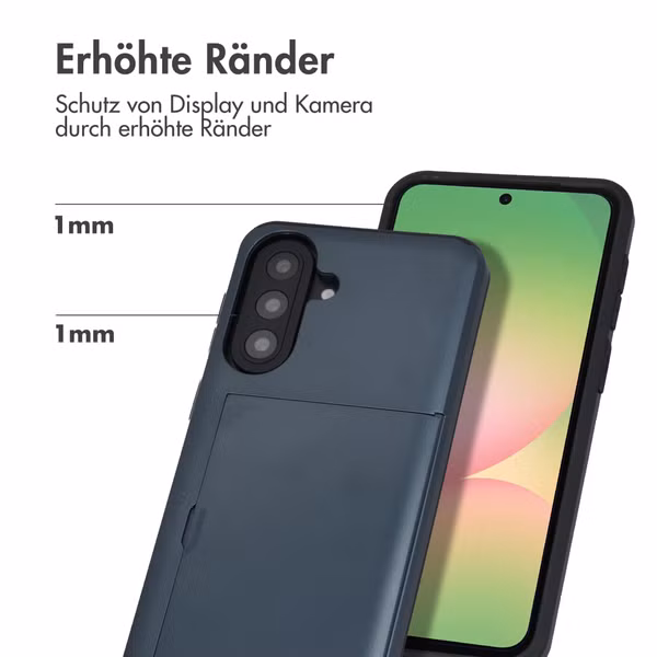 imoshion Backcover mit Kartenfach Samsung Galaxy A57 (5G) - Dunkelblau