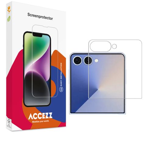 Accezz Screen Protector aus gehärtetem Glas Samsung Galaxy Z Flip 8 / Flip 7