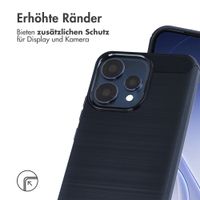 imoshion Brushed Back Cover Oppo Reno15 F (5G) - Dunkelblau