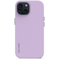 Decoded Silikon-Case MagSafe für das iPhone 15 - Violett