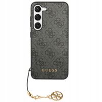 Guess 4G Classic Logo Back Cover Charm für das Samsung Galaxy S24 Plus - Schwarz