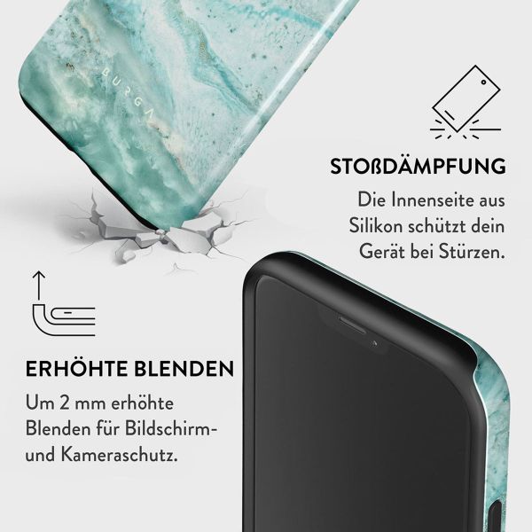 Burga Tough Back Cover für das iPhone 12 (Pro) - Uluwatu Waves