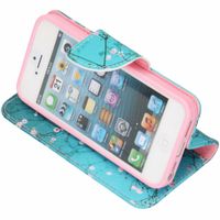 Design TPU Klapphülle für das iPhone 5 / 5s / SE
