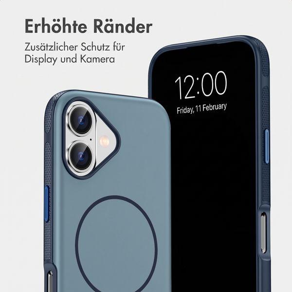 imoshion Color Backcover mit Thin MagSafe Ring Apple iPhone 17 - Dunkelblau