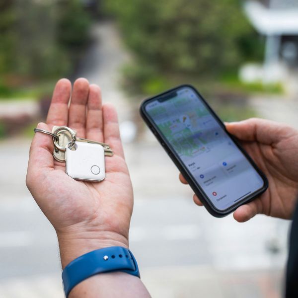 Fixed Tag - Bluetooth Tracker für iOS - Weiß