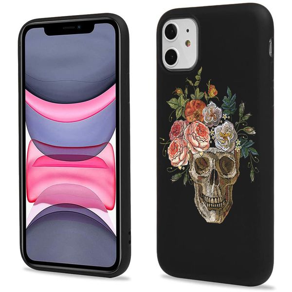 imoshion Design Hülle für das iPhone 11 - Skull - Multicolor