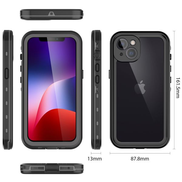 Redpepper Dot Plus Waterproof Case für das Apple iPhone 13 - Schwarz