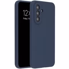 Accezz Liquid Silikoncase Samsung Galaxy A37 (5G) - Dunkelblau