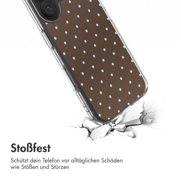 imoshion Design Hülle Apple iPhone 16 - Polka Dot Bruin