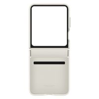 Samsung Originale Flap Eco Leather Case für das Galaxy Z Flip 5 - Cream