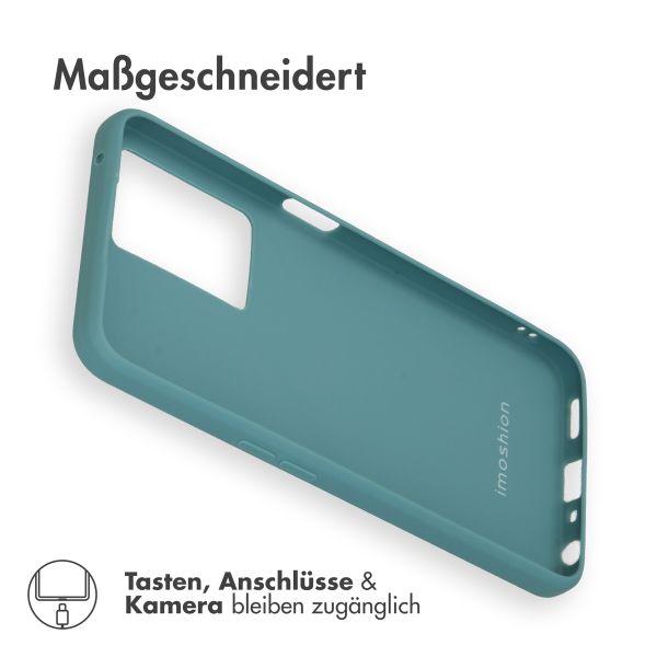 imoshion Color TPU Hülle für das Oppo A77 - Dunkelgrün