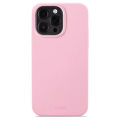 Holdit Silicone Case für das iPhone 15 Pro Max - Pink