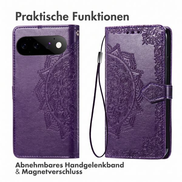 imoshion Mandala Klapphülle Google Pixel 11 Pro - Violett