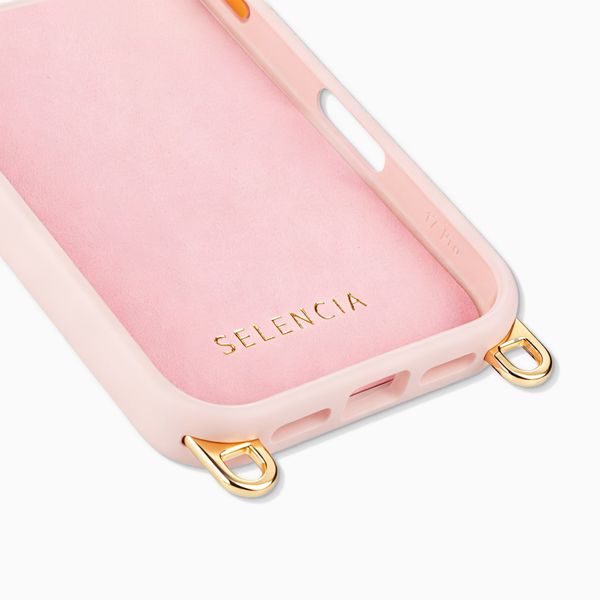 Selencia Rivièra Backcover mit MagSafe mit abnehmbaren Haken Apple iPhone 17 Pro Max - Sorbet Pink