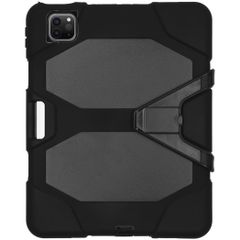 Extreme Protection Army Case Schwarz iPad Air 11 Zoll (2024) M2 / Air 5 (2022) / Air 4 (2020)