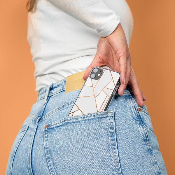 imoshion Design Hülle Samsung Galaxy A31 - White Graphic