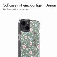 imoshion Design Hülle Apple iPhone 13 - Flower Fields