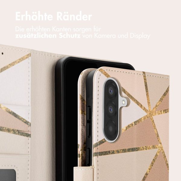 imoshion Design Klapphülle Samsung Galaxy A36 - Beige Graphic