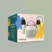 imoshion Sing & Shine Karaoke-Set - Lautsprecher und 2 Mikrofone - Mintgreen