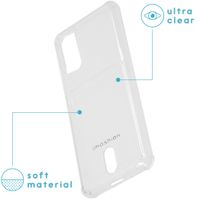 imoshion Soft Case Back Cover mit Kartenfach Galaxy S20 -Transparent