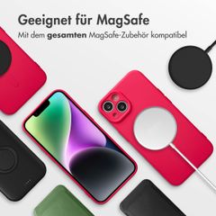 imoshion Color Back Cover mit MagSafe Apple iPhone 14 - Neon Pink