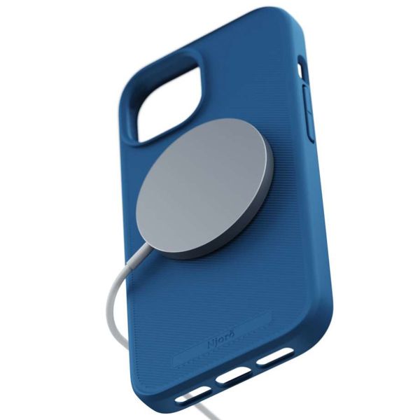 Njorð Collections Slim Case MagSafe für das iPhone 15 - Blue