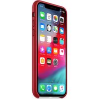 Apple Leder-Case Rot für das Apple iPhone Xs Max