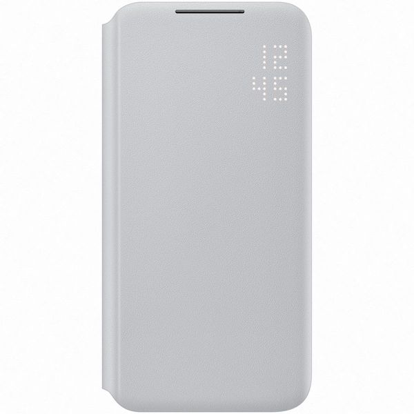 Samsung Original LED View Cover Klapphülle für das Galaxy S22 - Light Gray