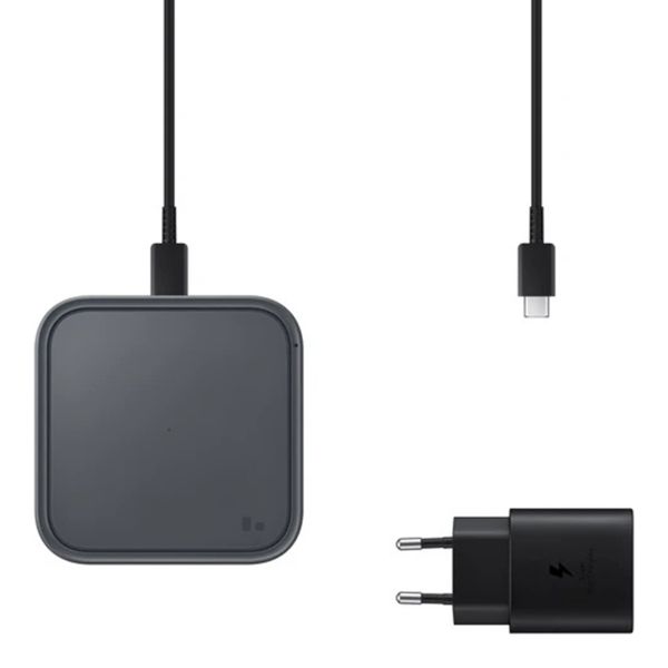 Samsung ﻿Wireless Charger Pad - Ladestation - Mit Adapter und Ladekabel - 15 Watt - Schwarz