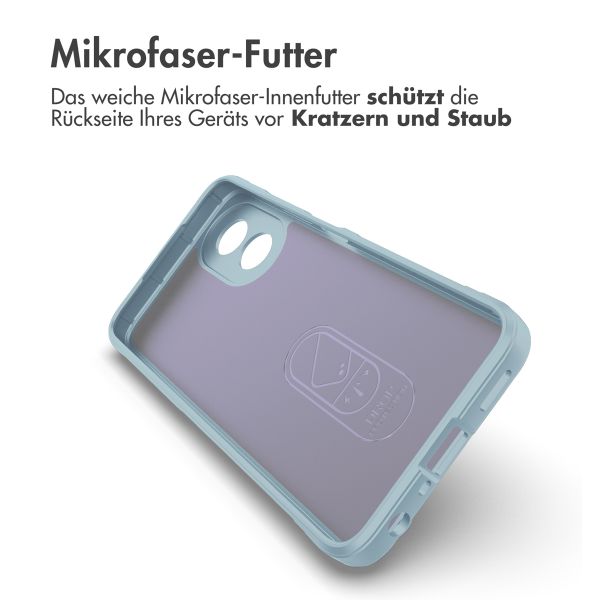 imoshion EasyGrip Back Cover für das Oppo A18 / Oppo A38 - Hellblau