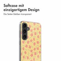 imoshion  Design Hülle für das Samsung Galaxy S23 FE - Sunny Yellow Petite Flowers