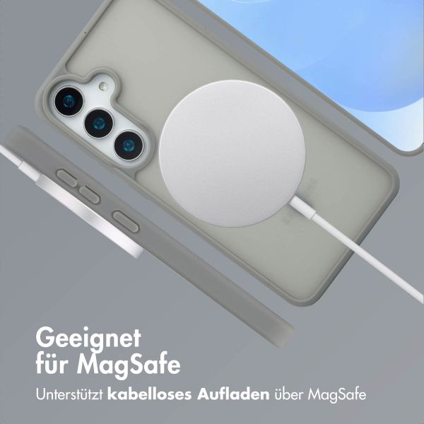 imoshion Color Guard Back Cover mit MagSafe für das Samsung Galaxy S25 - Grau