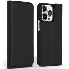 Accezz Premium Leather Slim Klapphülle Apple iPhone 13 Pro - Schwarz