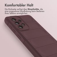 imoshion EasyGrip Back Cover für das Samsung Galaxy A33 - Aubergine